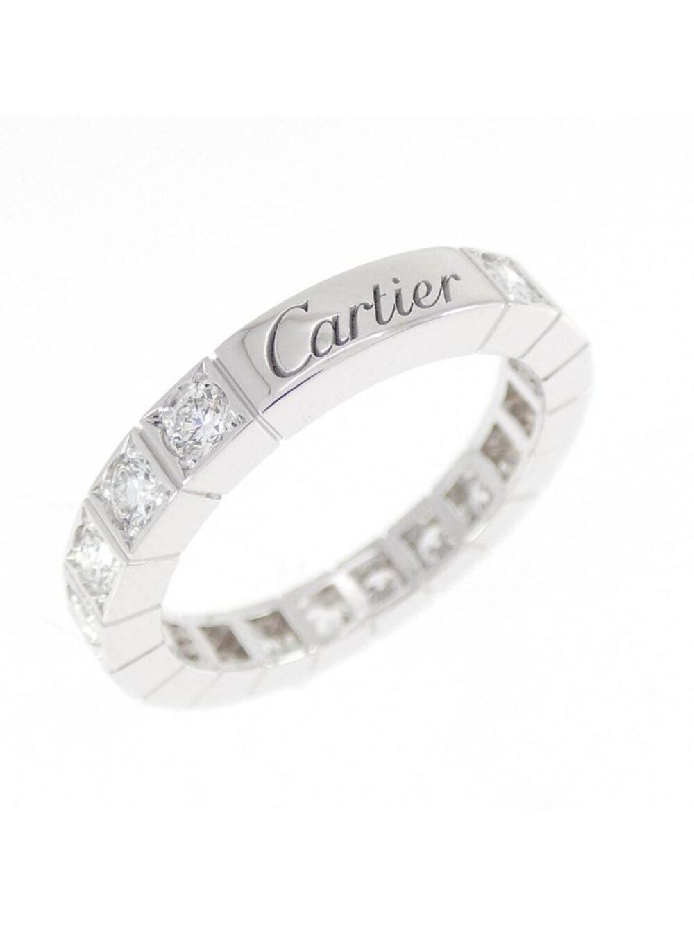 Cartier Lanieres Full Diamond Ring